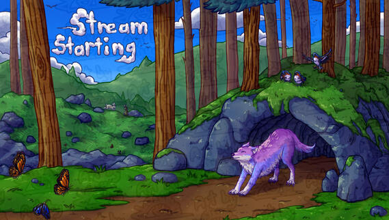 Stream starting overlay comm