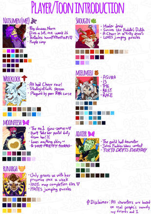 Character intro Character intro