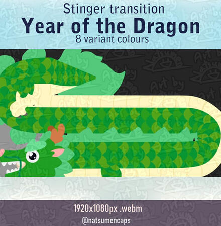 Year of the Dragon stinger transition Year of the Dragon stinger transition