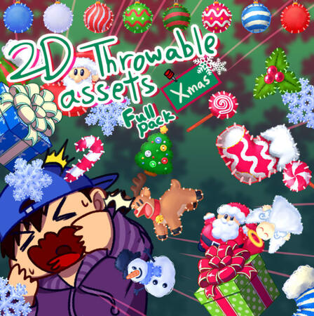 Christmas (Plush) 2D throwables Christmas (Plush) 2D throwables